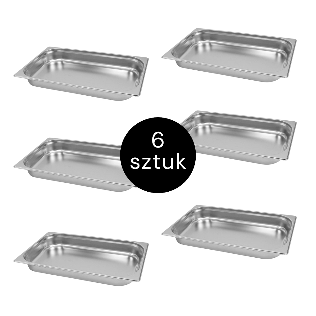 zestaw pojemników GN, pojemnik gastronomiczny stal nierdzewna, wyposażenie kuchni gastronomicznej, pojemniki do cateringu, pojemnik gastronomiczny nierdzewny