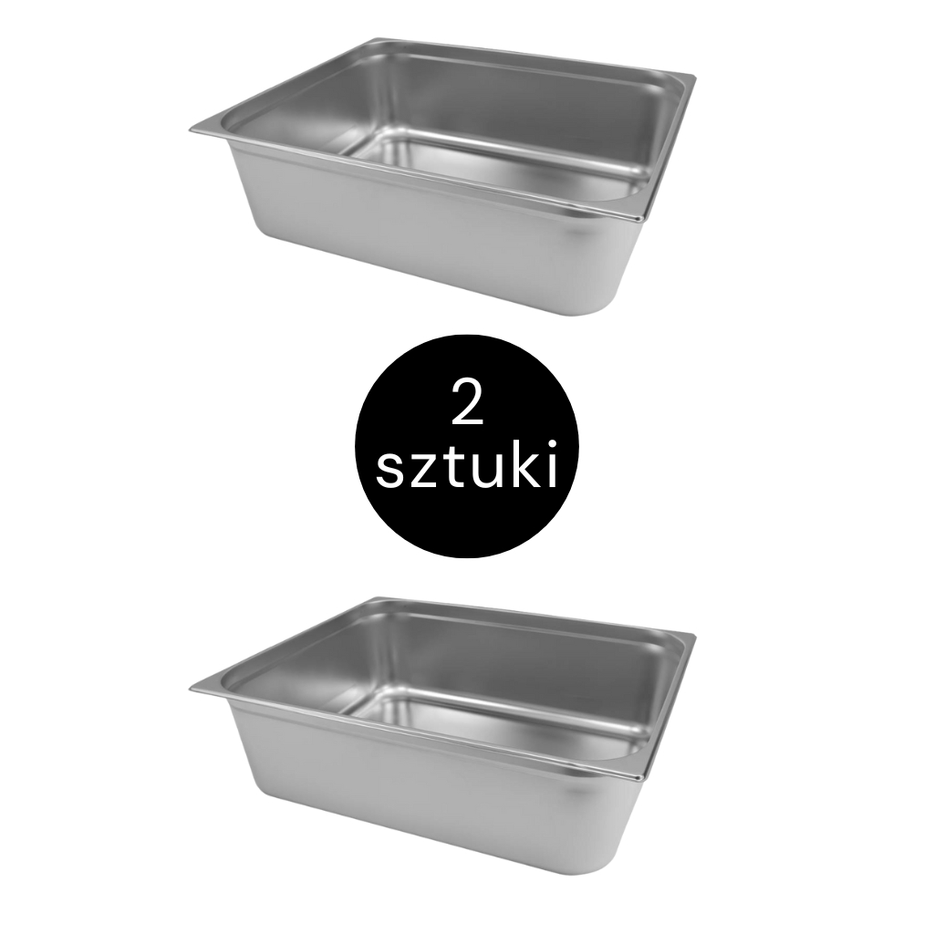zestaw pojemników GN, pojemnik gastronomiczny stal nierdzewna, wyposażenie kuchni gastronomicznej, pojemniki do cateringu, pojemnik gastronomiczny nierdzewny