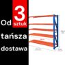 regał metalowy do garażu, piwnicy, regał magazynowy metalowy Fortis Light