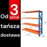 regał metalowy do garażu, piwnicy, regał magazynowy metalowy Fortis Light