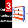 regał magazynowy 4 -półkowy Fortis Light regał do garażu, regał do piwnicy