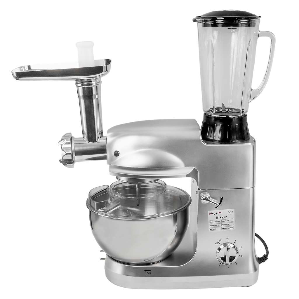 mikser planetarny, robot planetarny, mikser wielofunkcyjny, mikser planetarny gastronomiczny, robot kuchenny z blenderem i wilkiem, mikser do ciasta i mięsa, mikser profesjonalny