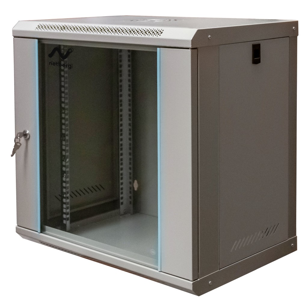 szafa na elektronikę NETBERG 19" 12U, szafa rackowa wisząca, szafa rack serwerowa