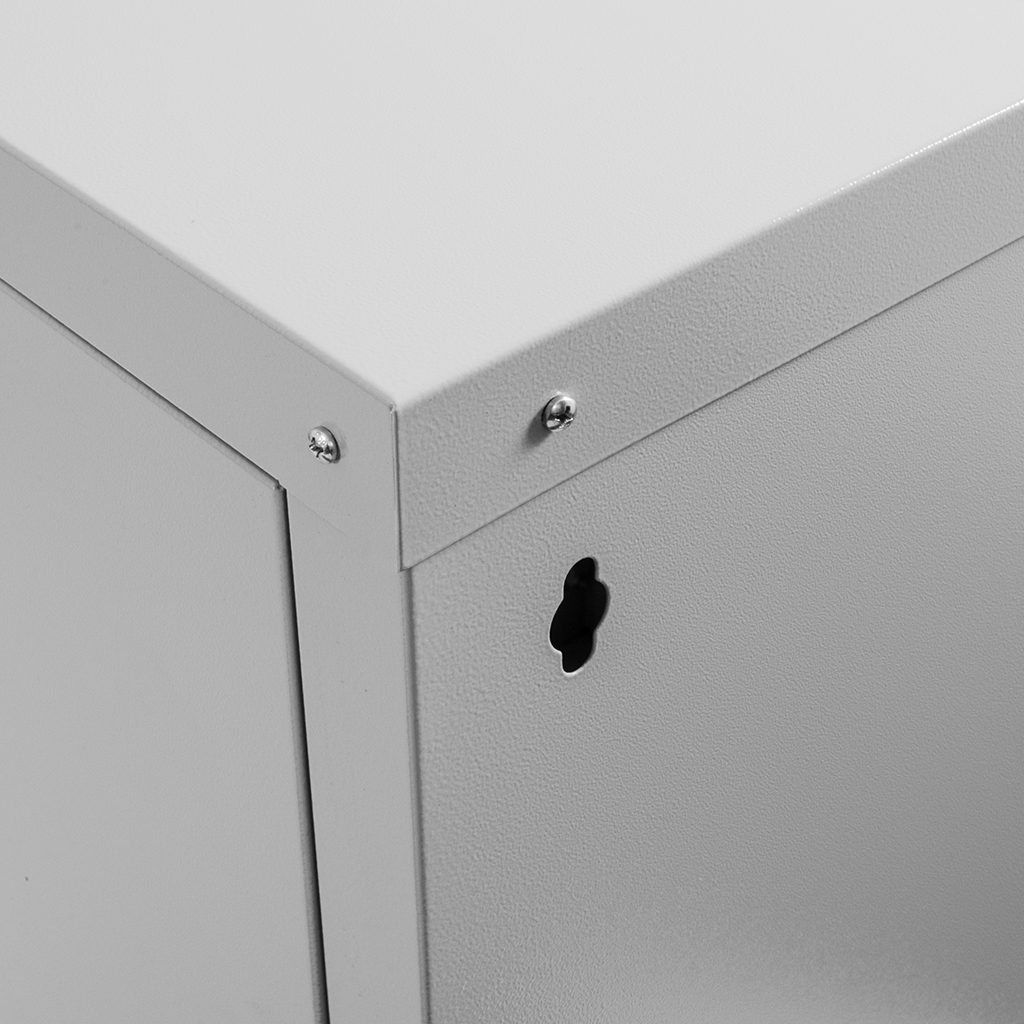 Szafa Rack 19 15U serwerowa na elektronikę NETBERG wisząca 60x40x45cm czarna z drzwiami perforowanymi