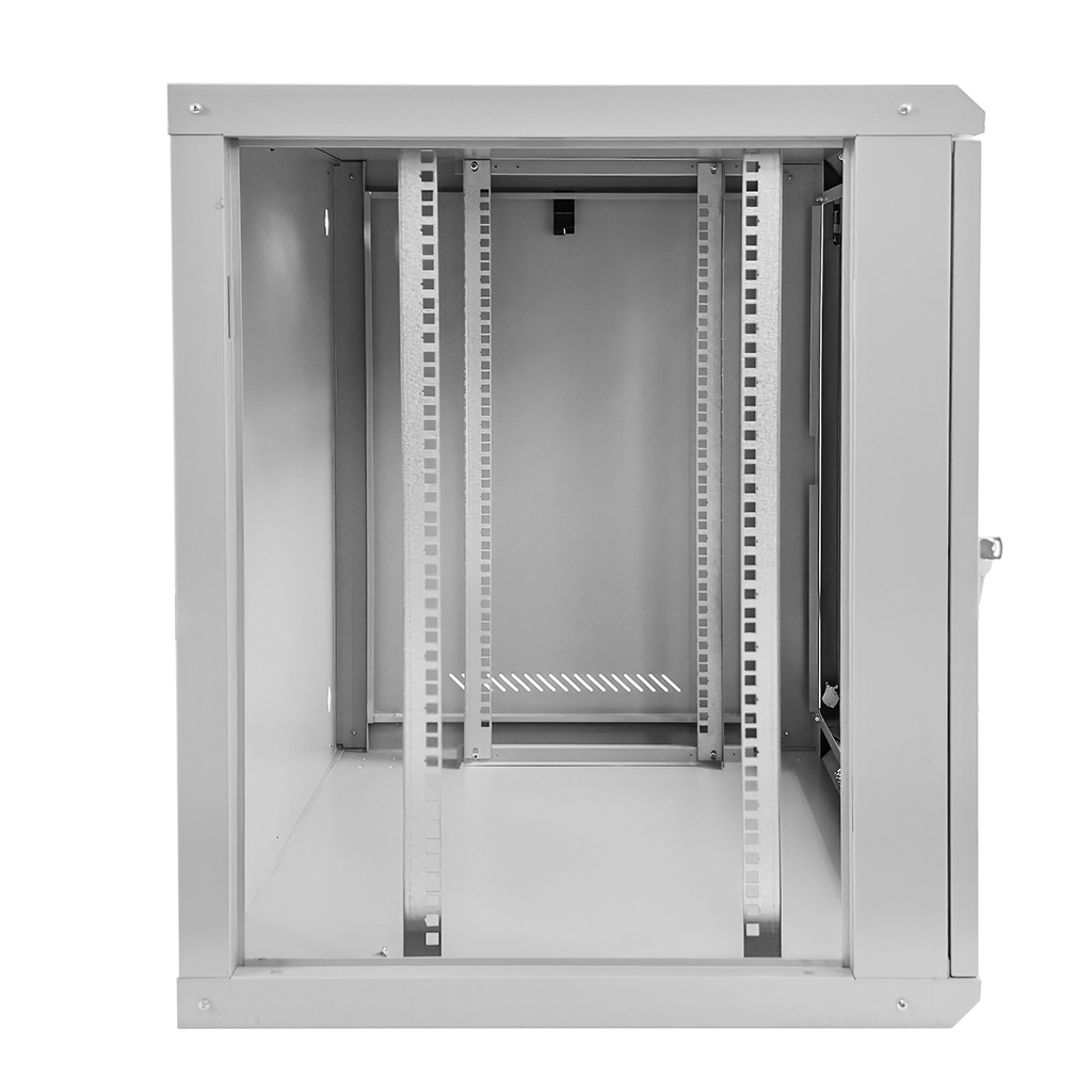 Szafa Rack 19 15U serwerowa na elektronikę NETBERG wisząca 60x40x45cm czarna z drzwiami perforowanymi