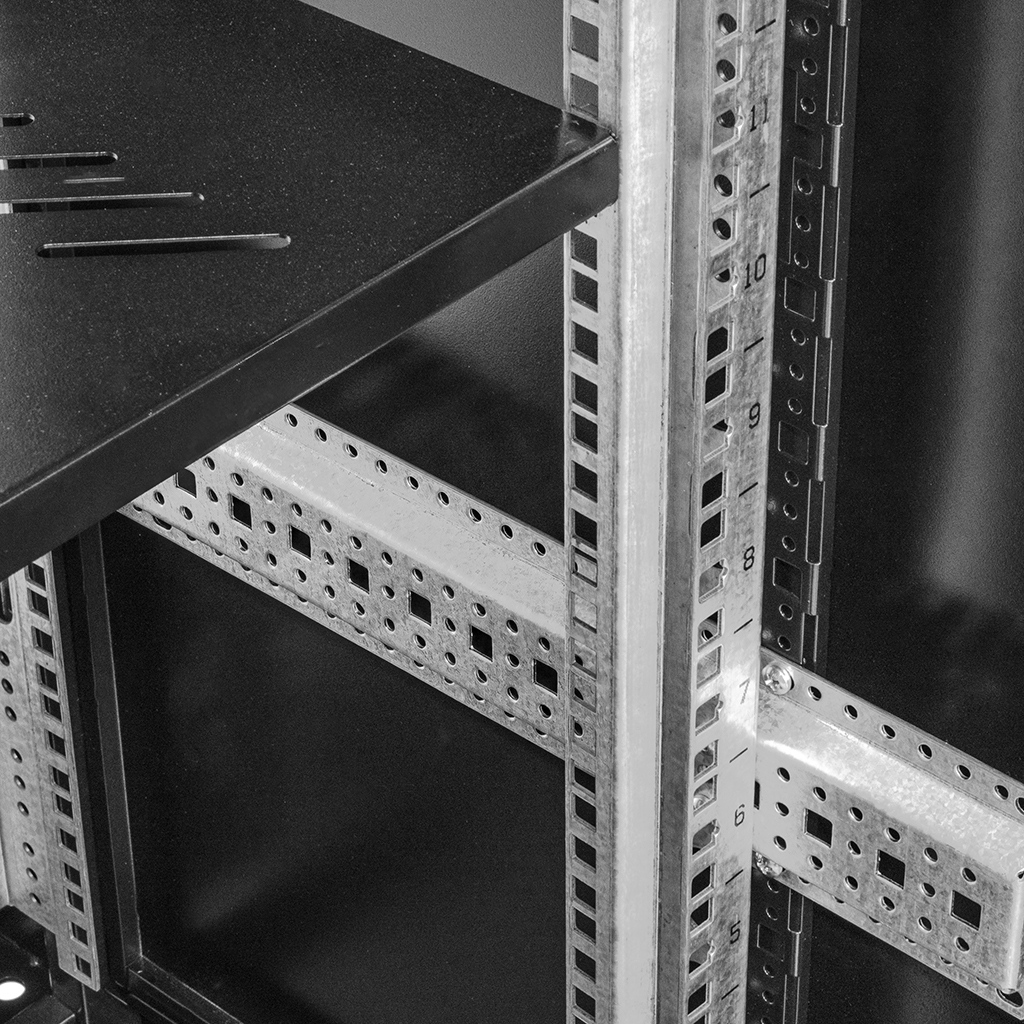 Szafa Rack 19 22U serwerowa na elektronikę NETBERG stojąca , szafa serwerowa 22U, szafa teleinformatyczna