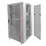 Serwer rack szafa 19″ 22U na elektronikę Netberg stojąca 60x60x116,5 cm szara