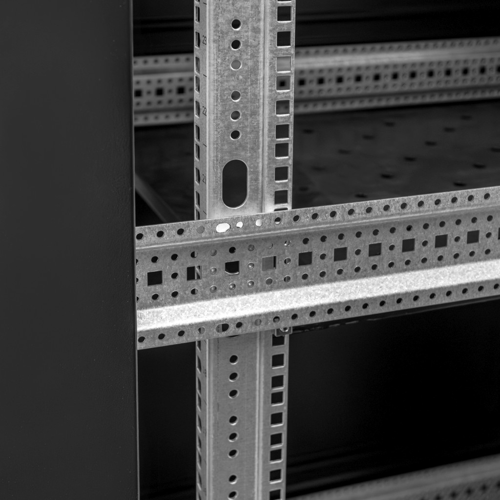 Szafa rack serwerowa na elektronikę NETBERG, szafa rackowa 19" 28U stojąca