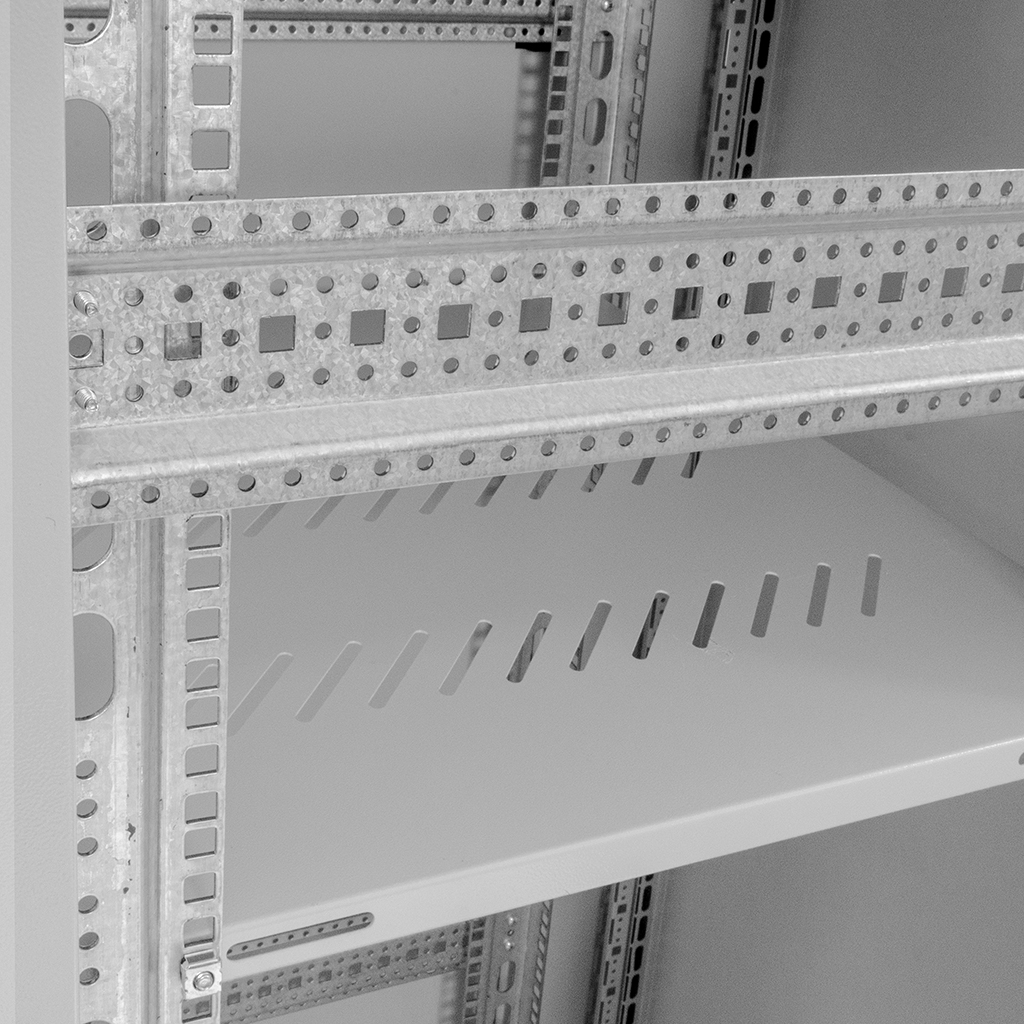 Szafa Rack 19 28U serwerowa na elektronikę NETBERG stojąca 60x80x136.5 cm szara