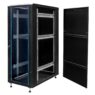 Szafka serwerowa rack 19″ 32U na elektronikę Netberg stojąca 60x100x156,5 cm czarna