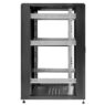 Szafka rackowa 19″ 32U serwerowa na elektronikę Netberg stojąca 60x100x156,5 cm czarna