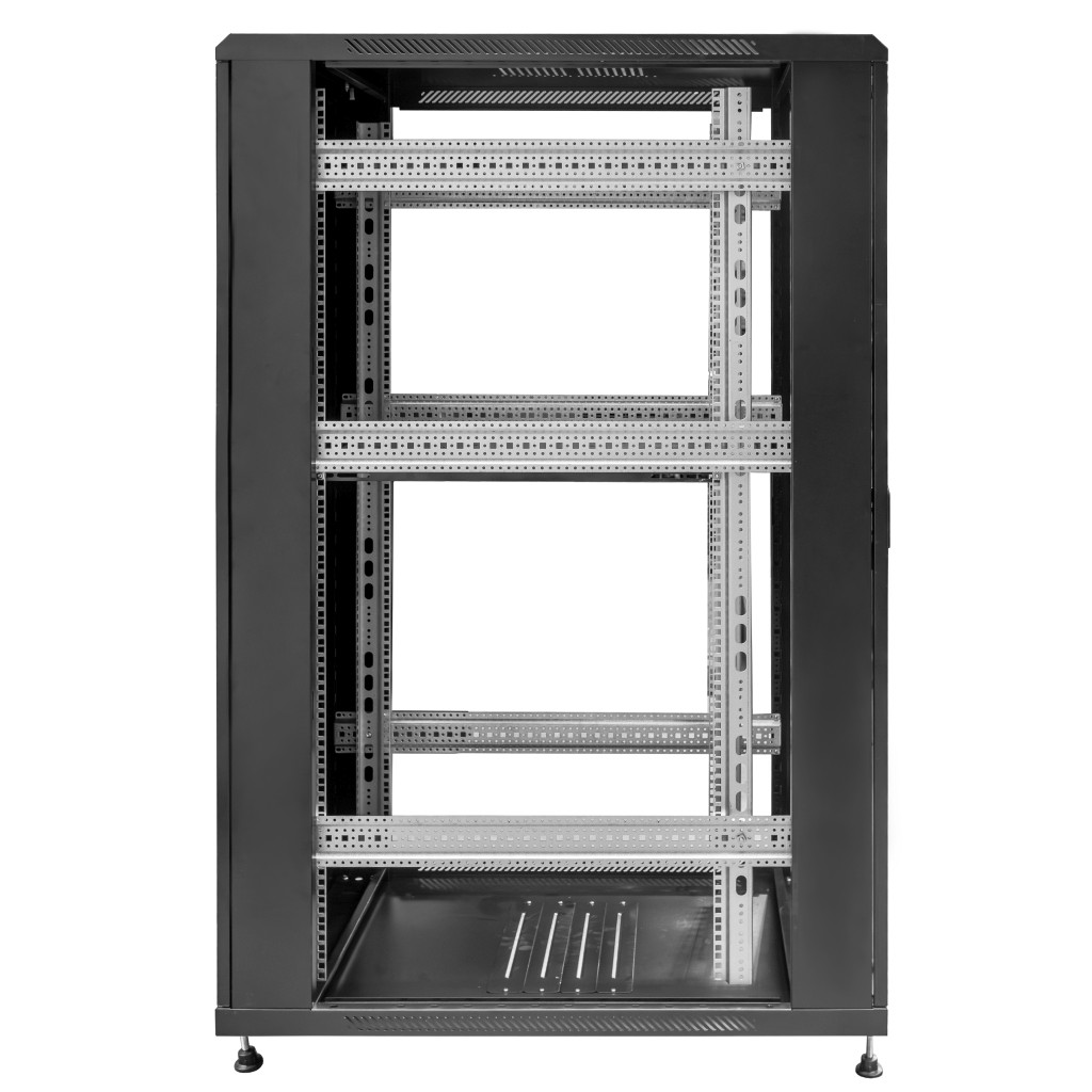 Szafa Rack 19 32U serwerowa na elektronikę NETBERG stojąca 60x100x156.5cm czarna