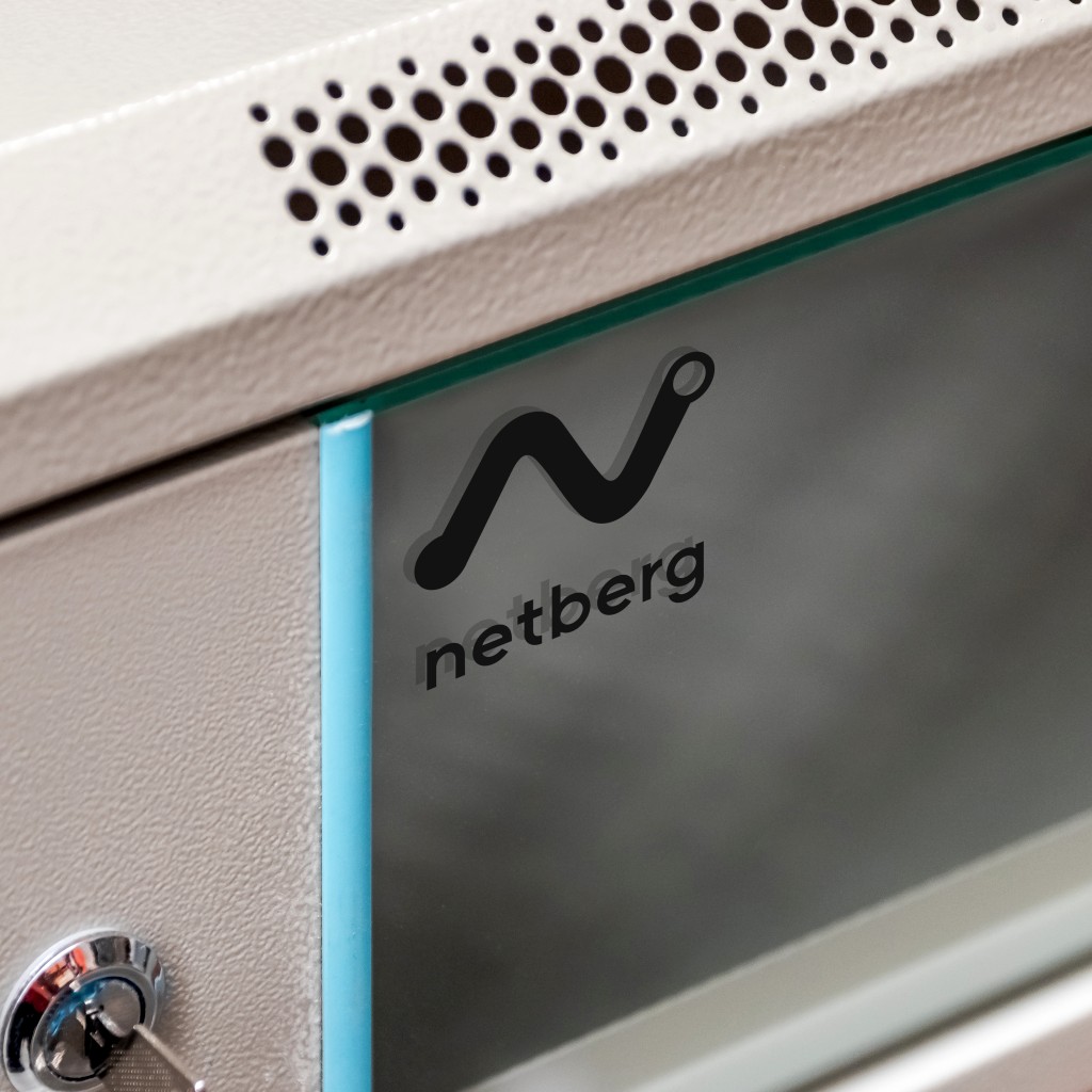 szafa rack na elektronikę, szafa serwerowa NETBERG, szafa rack 19" 6U