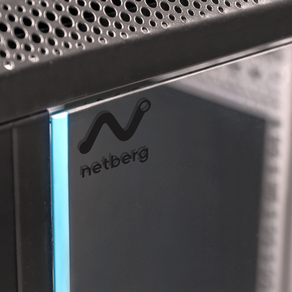 zafa rackowa NETBERG 19" 9U, szafa na elektronikę, szafa serwerowa