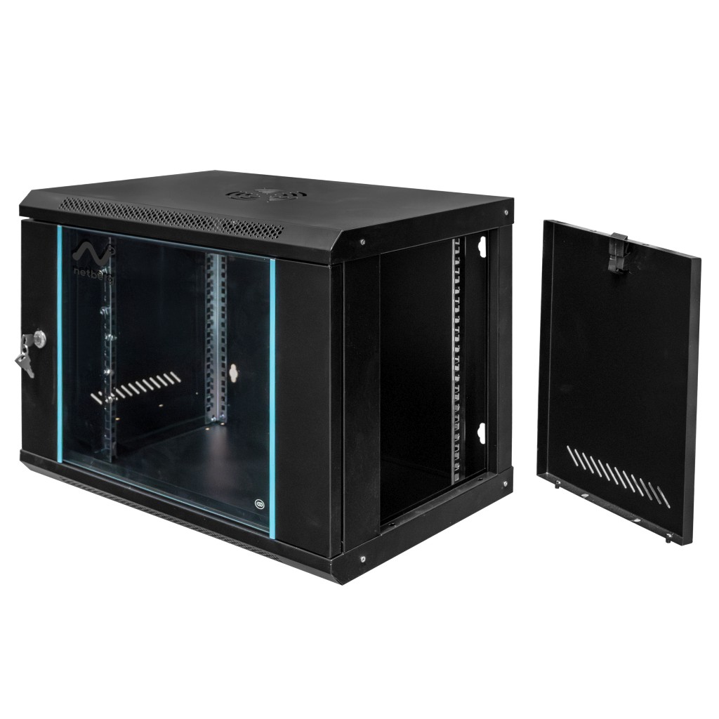 zafa rackowa NETBERG 19" 9U, szafa na elektronikę, szafa serwerowa