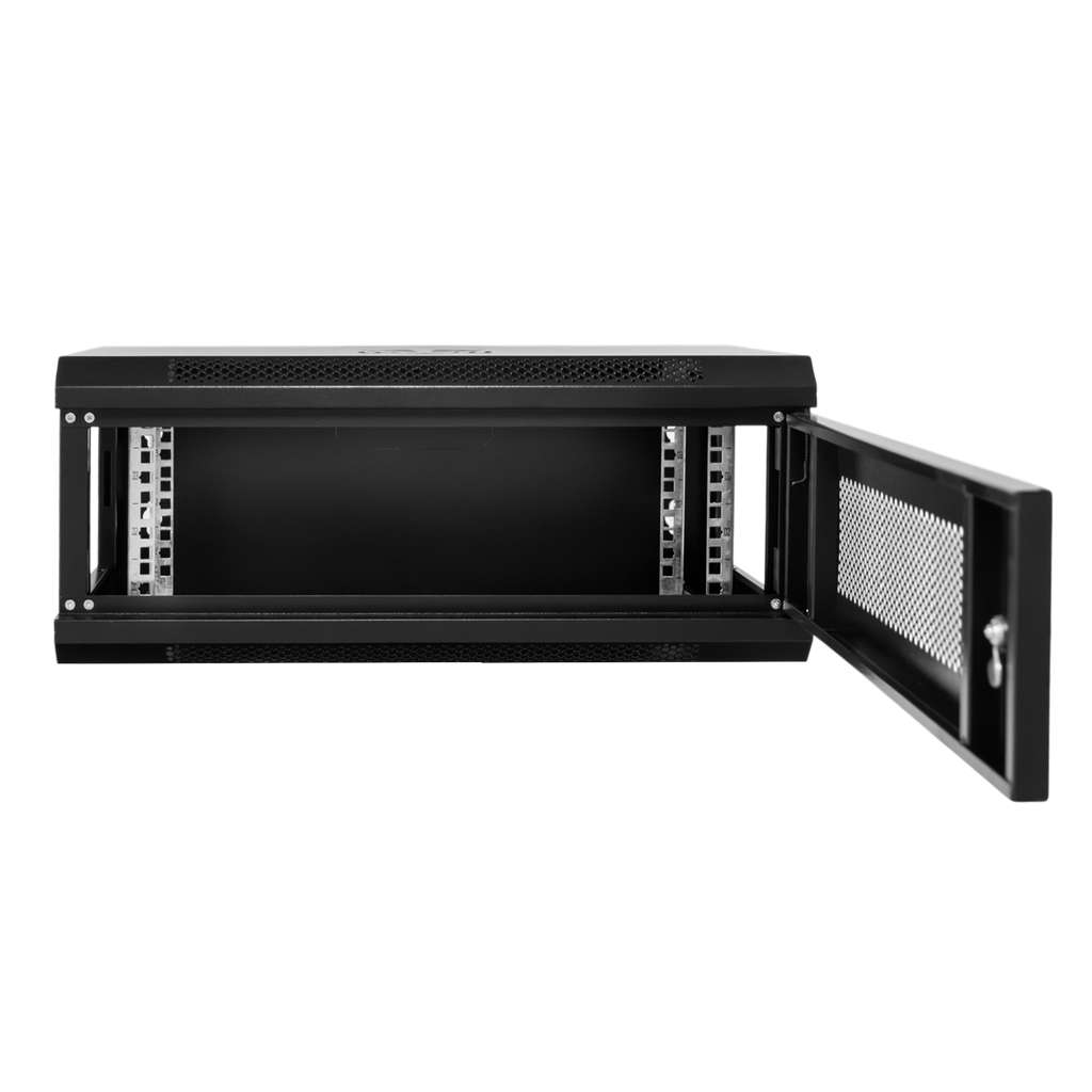 Szafa Rack 19 4U serwerowa na elektronikę NETBERG wisząca 60x35x24cm czarna z drzwiami perforowanymi