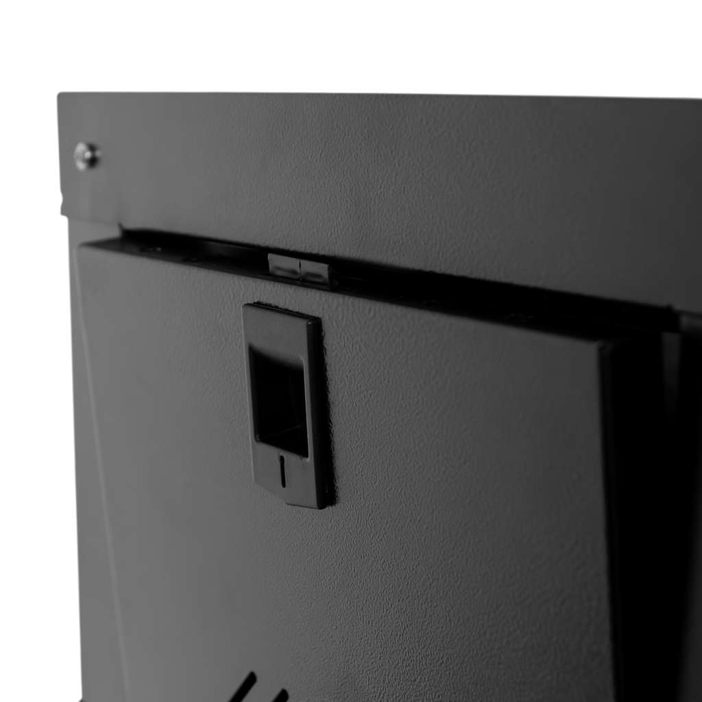 Szafa Rack 19 4U serwerowa na elektronikę NETBERG wisząca 60x35x24cm czarna z drzwiami perforowanymi