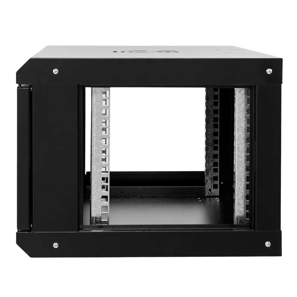 Szafa Rack 19 6U serwerowa na elektronikę NETBERG wisząca 60x40x30cm czarna z drzwiami perforowanymi