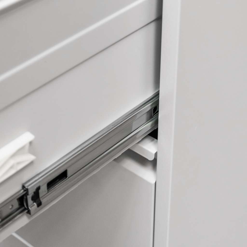 szafka kartotekowa metalowa, szafka na dokumenty, szafka biurowa z szufladami, szafka na akta, szafka na kartoteki A4, meble metalowe do biura