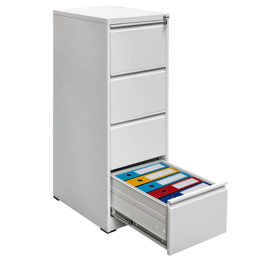 szafka kartotekowa metalowa, szafka na dokumenty, szafka biurowa z szufladami, szafka na akta, szafka na kartoteki A4, meble metalowe do biura