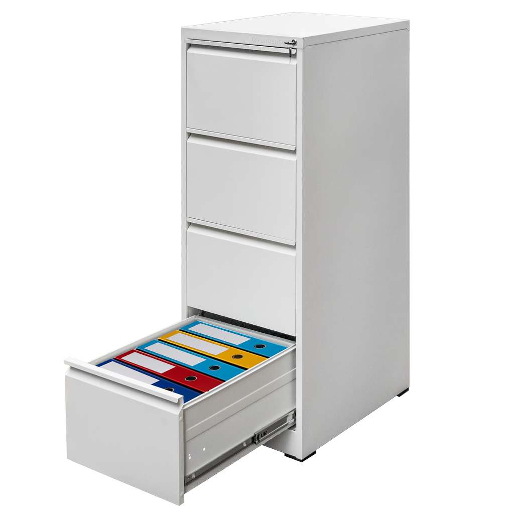 szafka kartotekowa metalowa, szafka na dokumenty, szafka biurowa z szufladami, szafka na akta, szafka na kartoteki A4, meble metalowe do biura