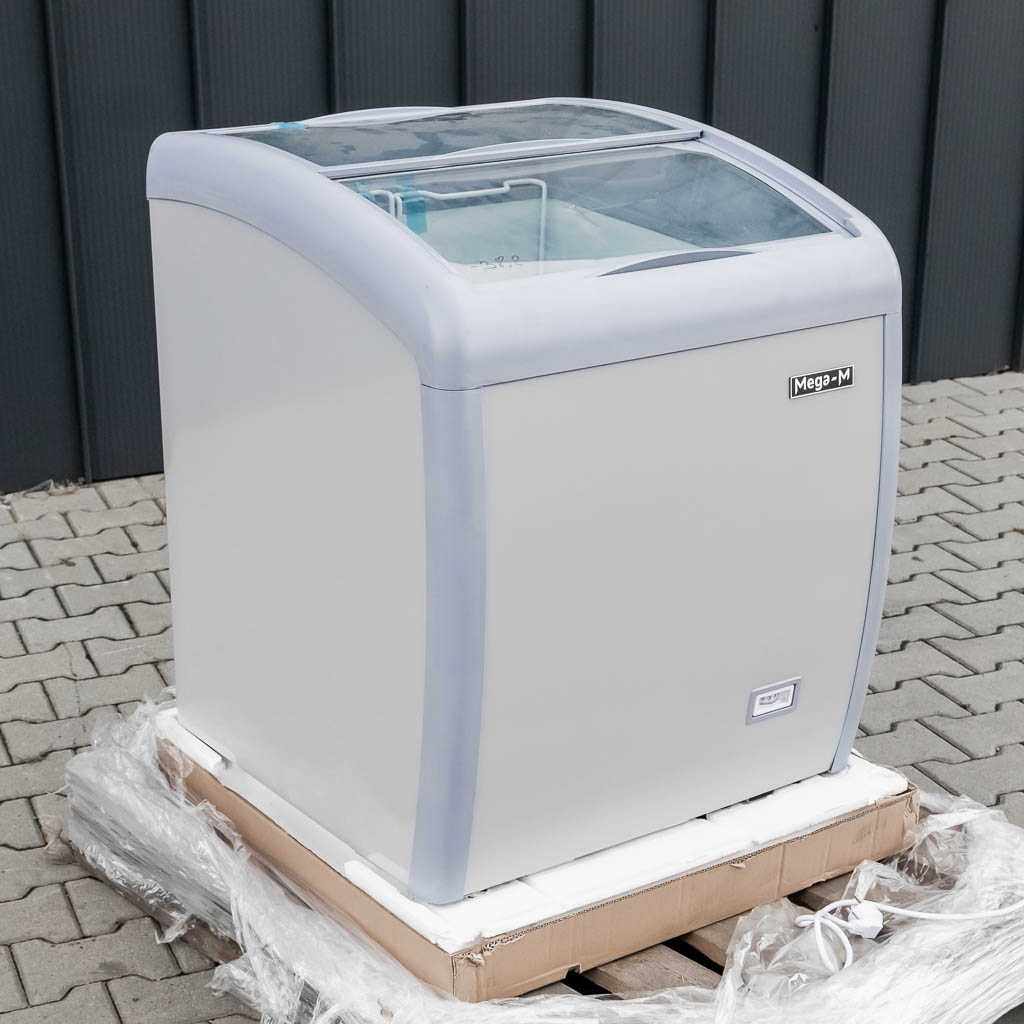 Zamrażarka skrzyniowa przeszklona 110L Mega-M YETI X67 POWYSTAWOWA