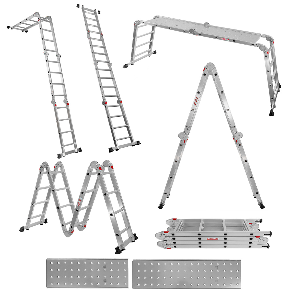 drabina, drabina aluminiowa, drabina przegubowa, drabina składana, drabina wielofunkcyjna