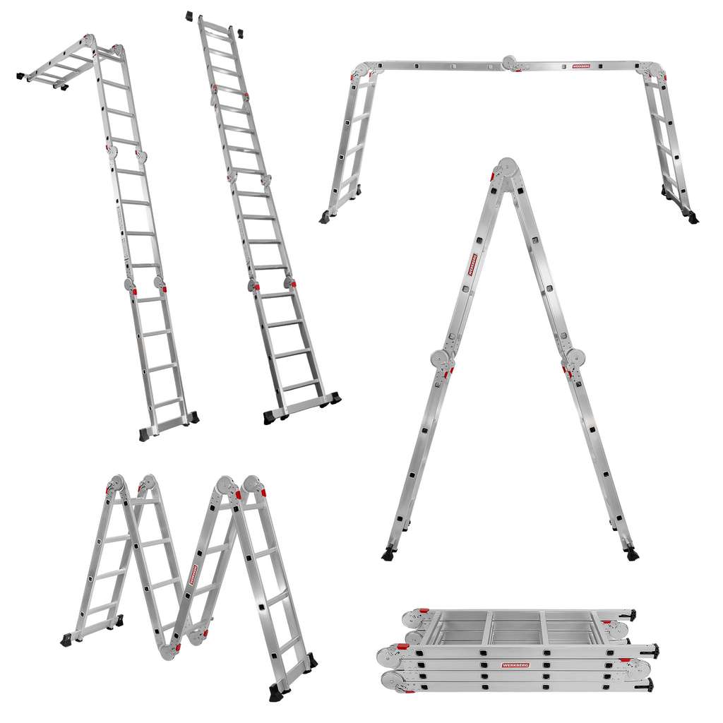 drabina, drabina aluminiowa, drabina przegubowa, drabina składana, drabina wielofunkcyjna