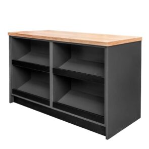 Zdjęcie produktu: Lada sklepowa sprzedażowa impulsowa Mega-M H-90 cm L-125 cm G-60 cm antracyt