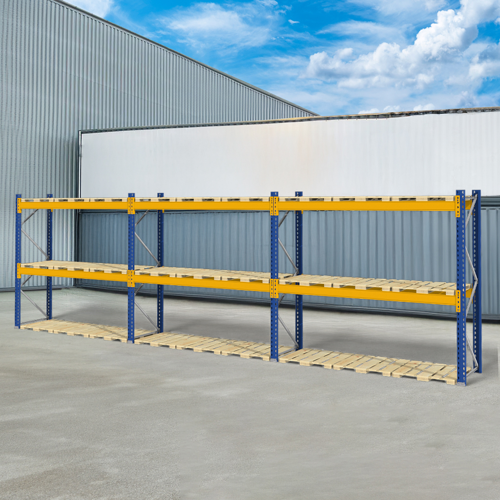 regał paletowey jungheinrich 3 sekcje