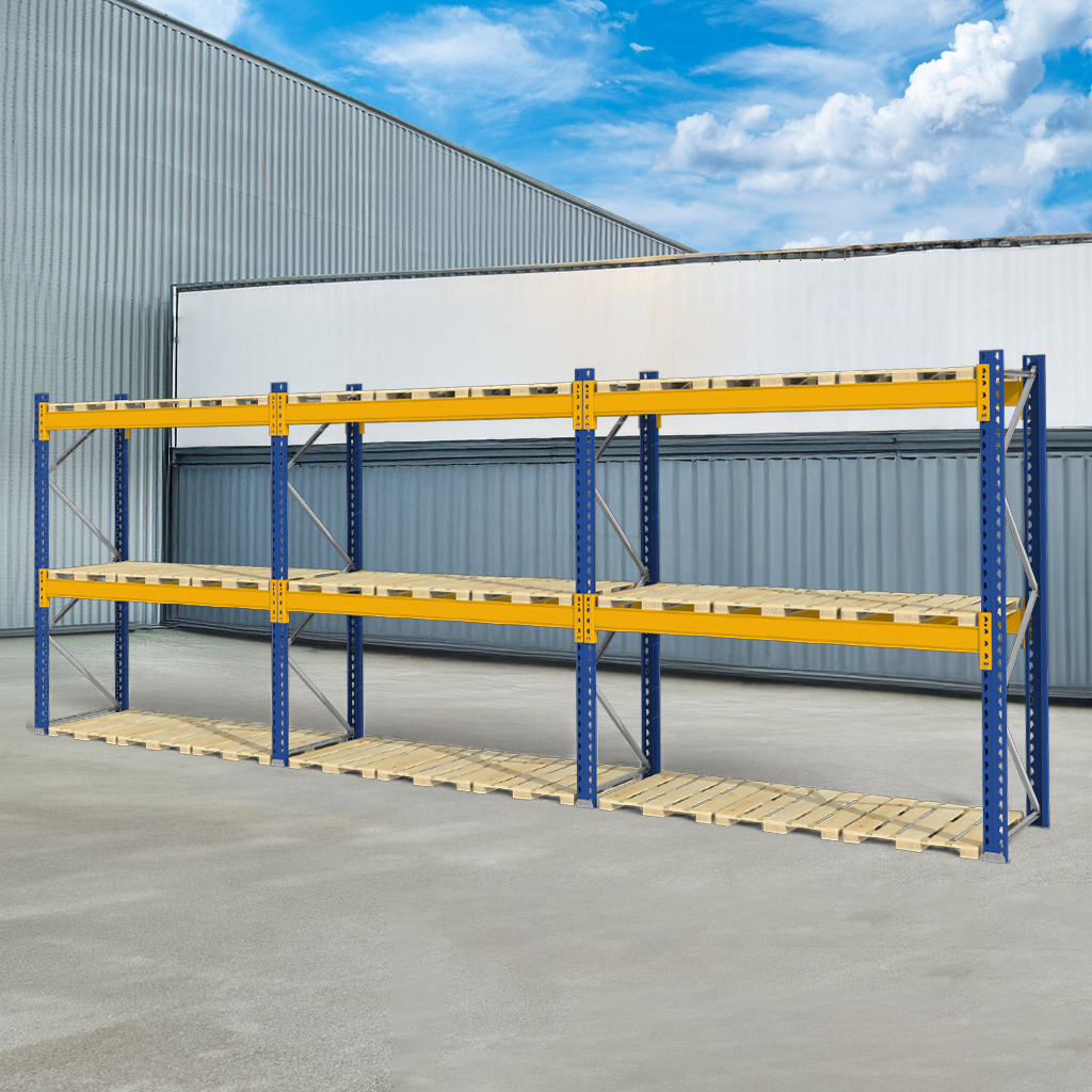 regal paletowy jungheinrich 3 sekcje 0+2