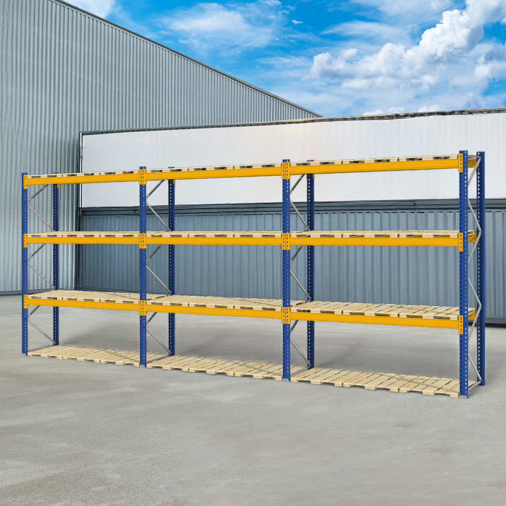 regał paletpwy jungheinrich 0+3 trzy moduły