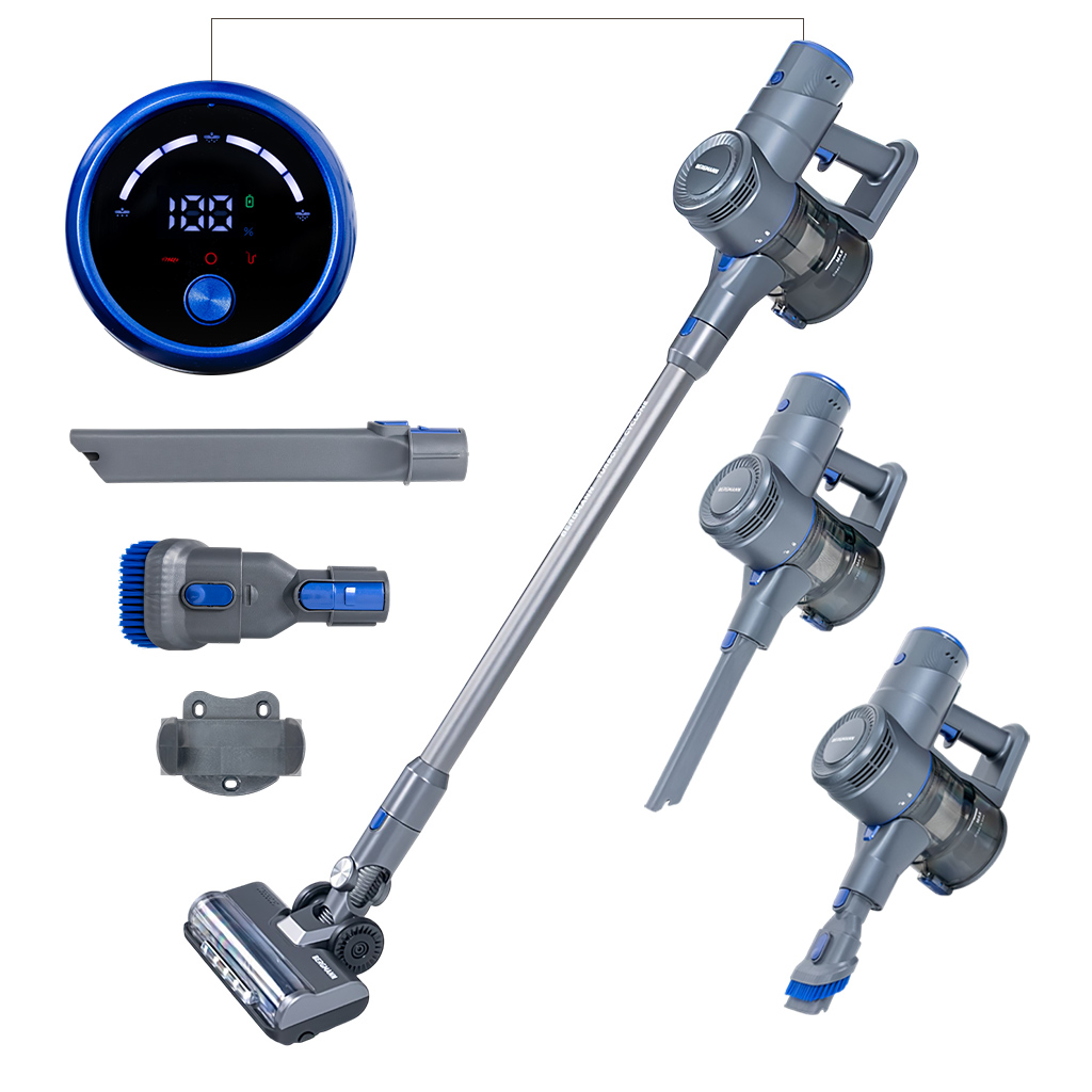 bezprzewodowy BERGMANN HAX 120 450 W, odkurzacz pionowy