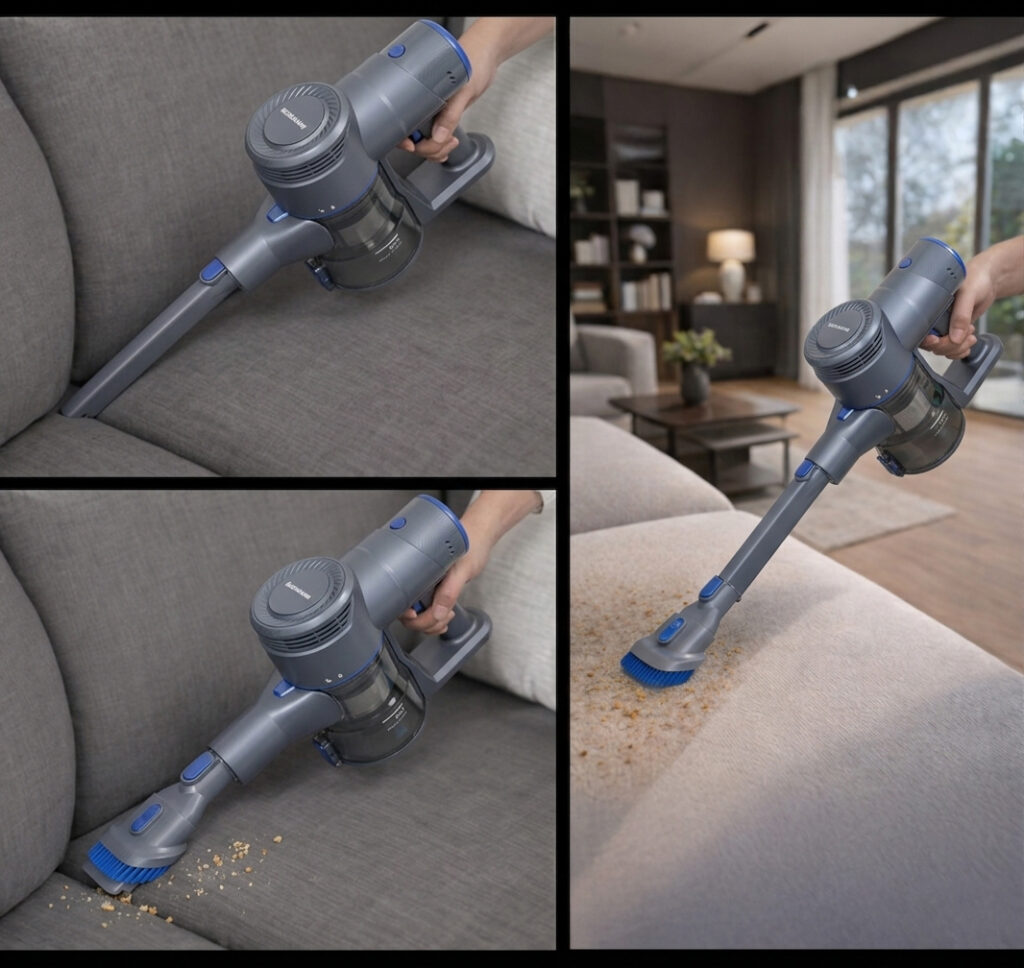 bezprzewodowy BERGMANN HAX 120 450 W, odkurzacz pionowy