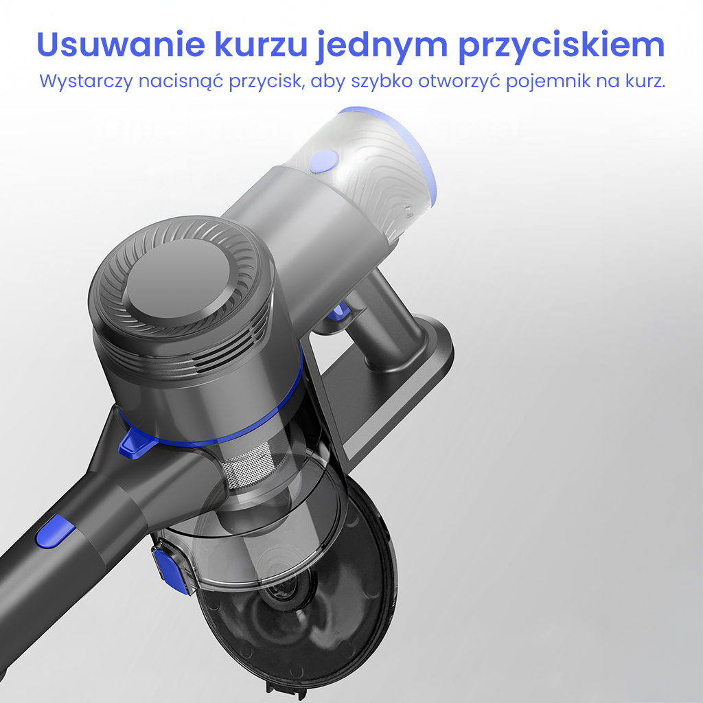 bezprzewodowy BERGMANN HAX 120 450 W, odkurzacz pionowy