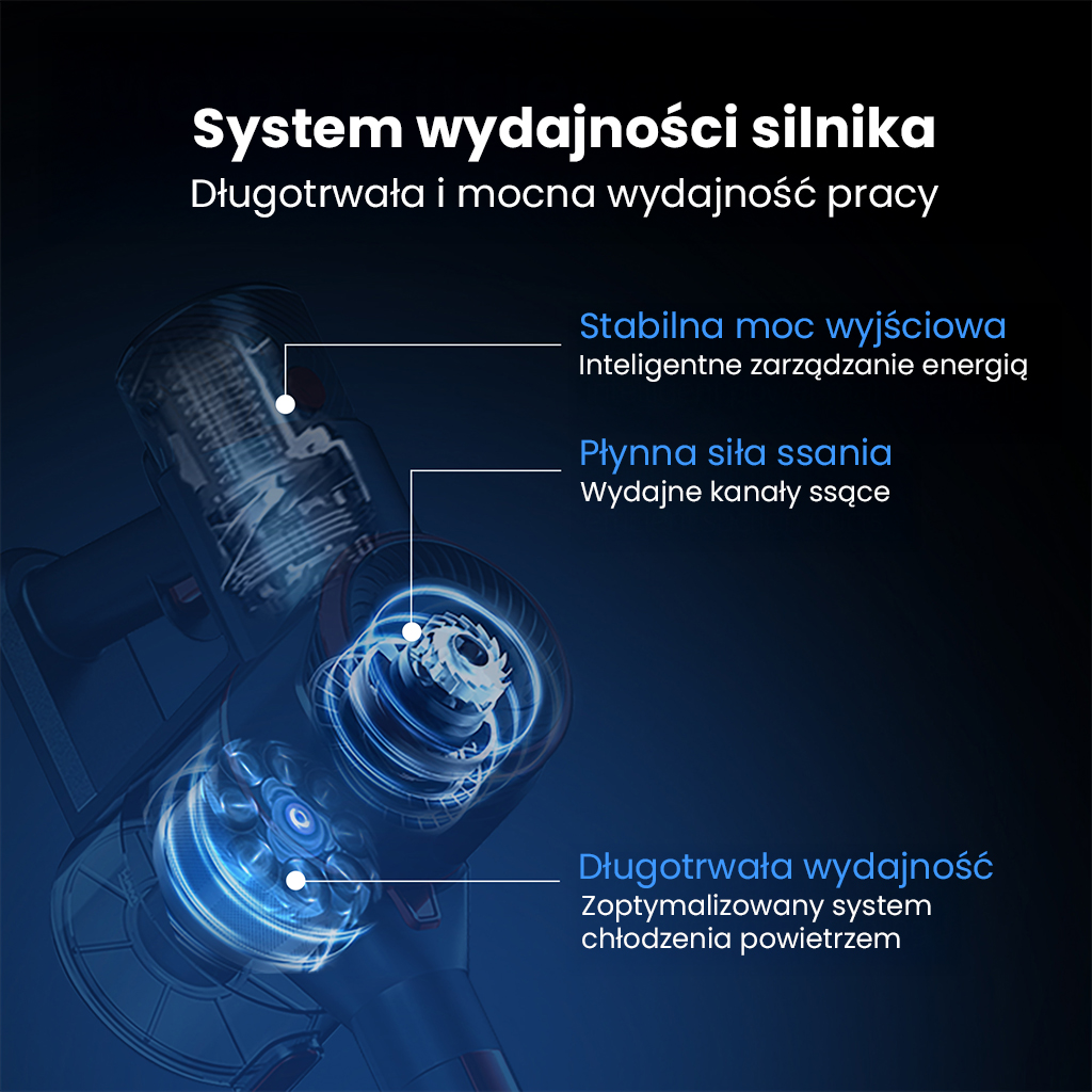 bezprzewodowy BERGMANN HAX 120 450 W, odkurzacz pionowy