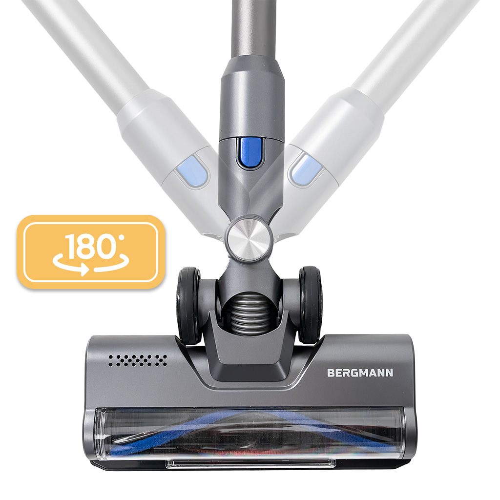 bezprzewodowy BERGMANN HAX 121 450 W, odkurzacz pionowy