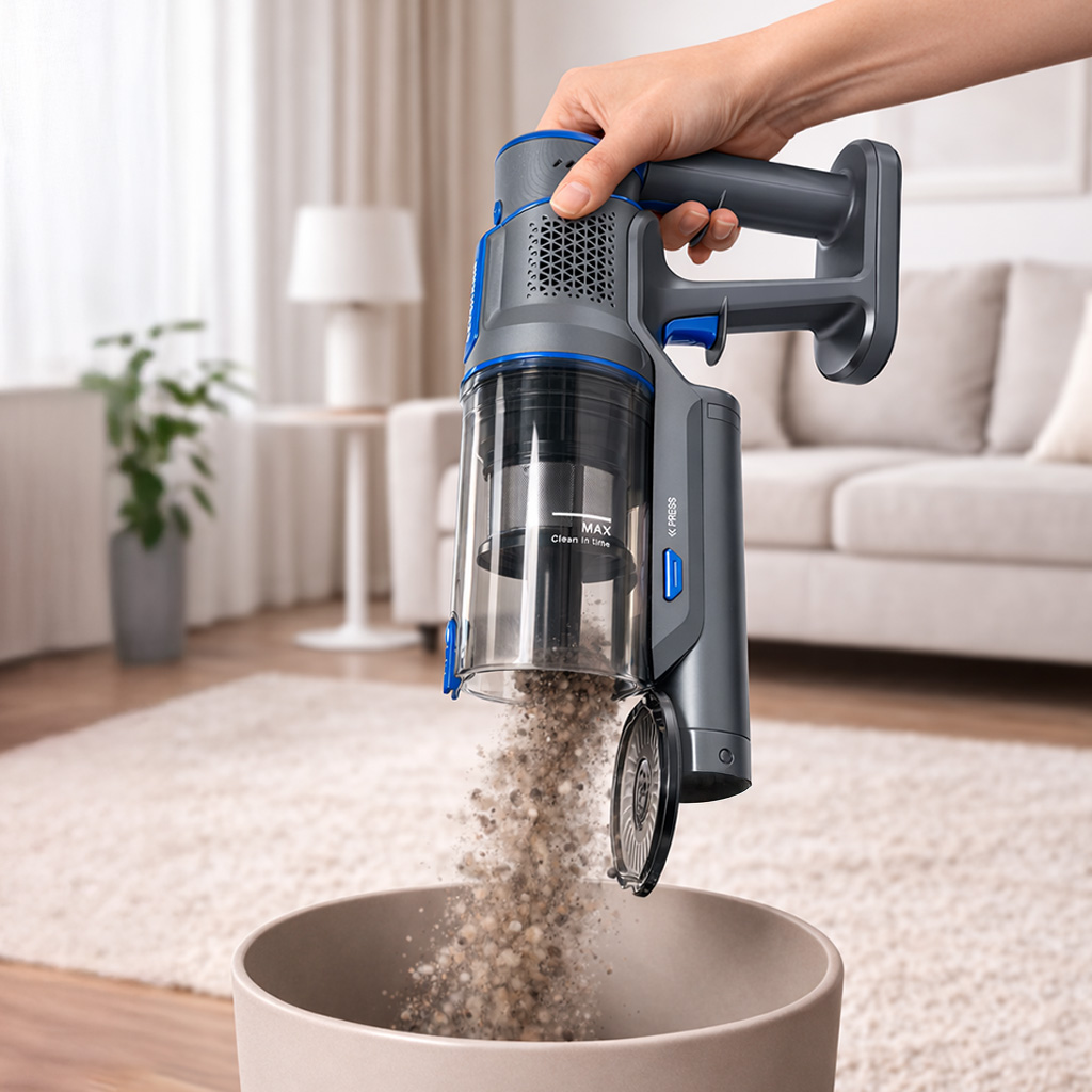 bezprzewodowy BERGMANN HAX 121 450 W, odkurzacz pionowy