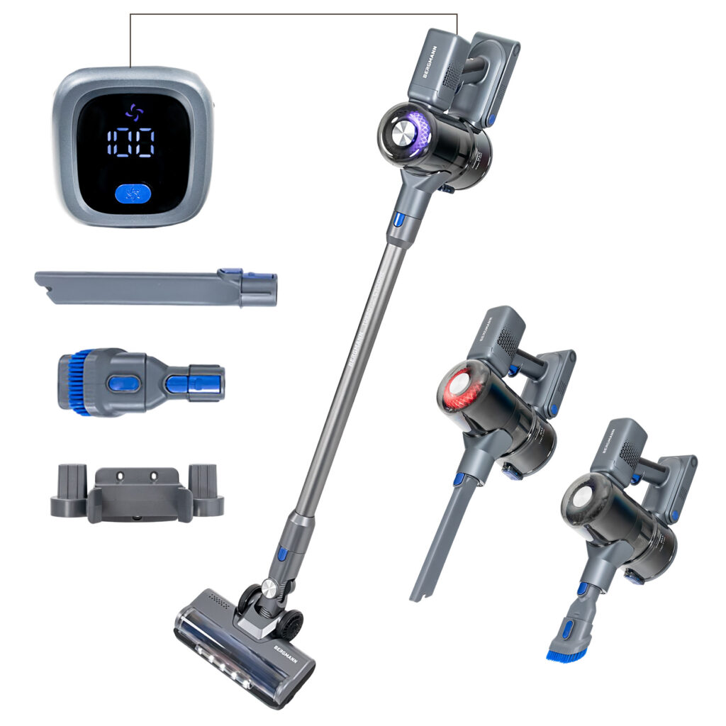 bezprzewodowy BERGMANN HAX 125 450 W, odkurzacz pionowy