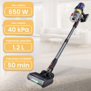 Zdjęcie produktu: Odkurzacz bezprzewodowy pionowy BERGMANN PUX 728 650W