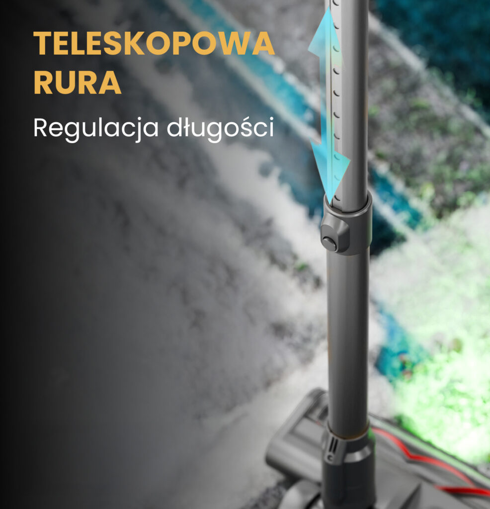odkurzacz bezprzewodowy BERGMANN PUX 728 650 W, odkurzacz pionowy