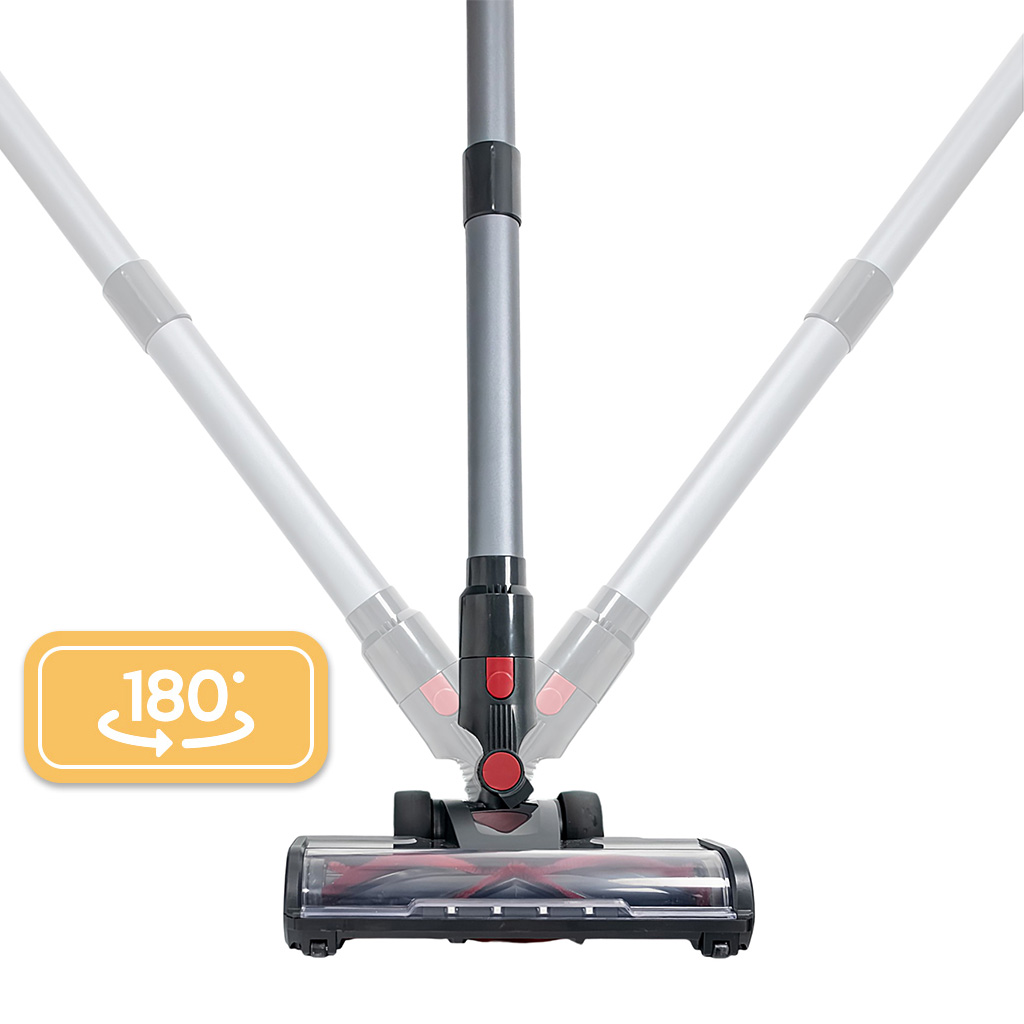 odkurzacz bezprzewodowy BERGMANN PUX 728 650 W, odkurzacz pionowy