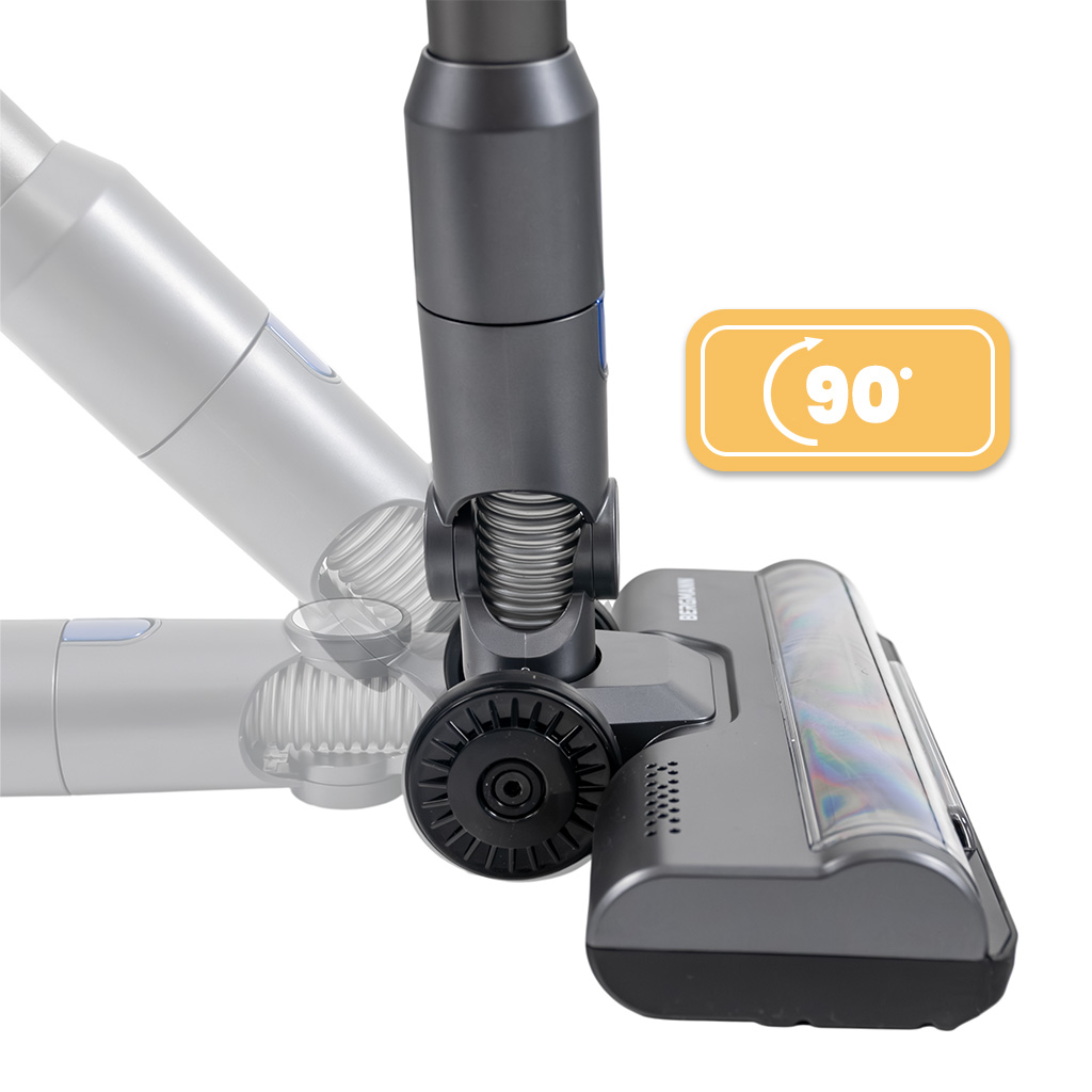 odkurzacz bezprzewodowy BERGMANN PUX 728 650 W, odkurzacz pionowy