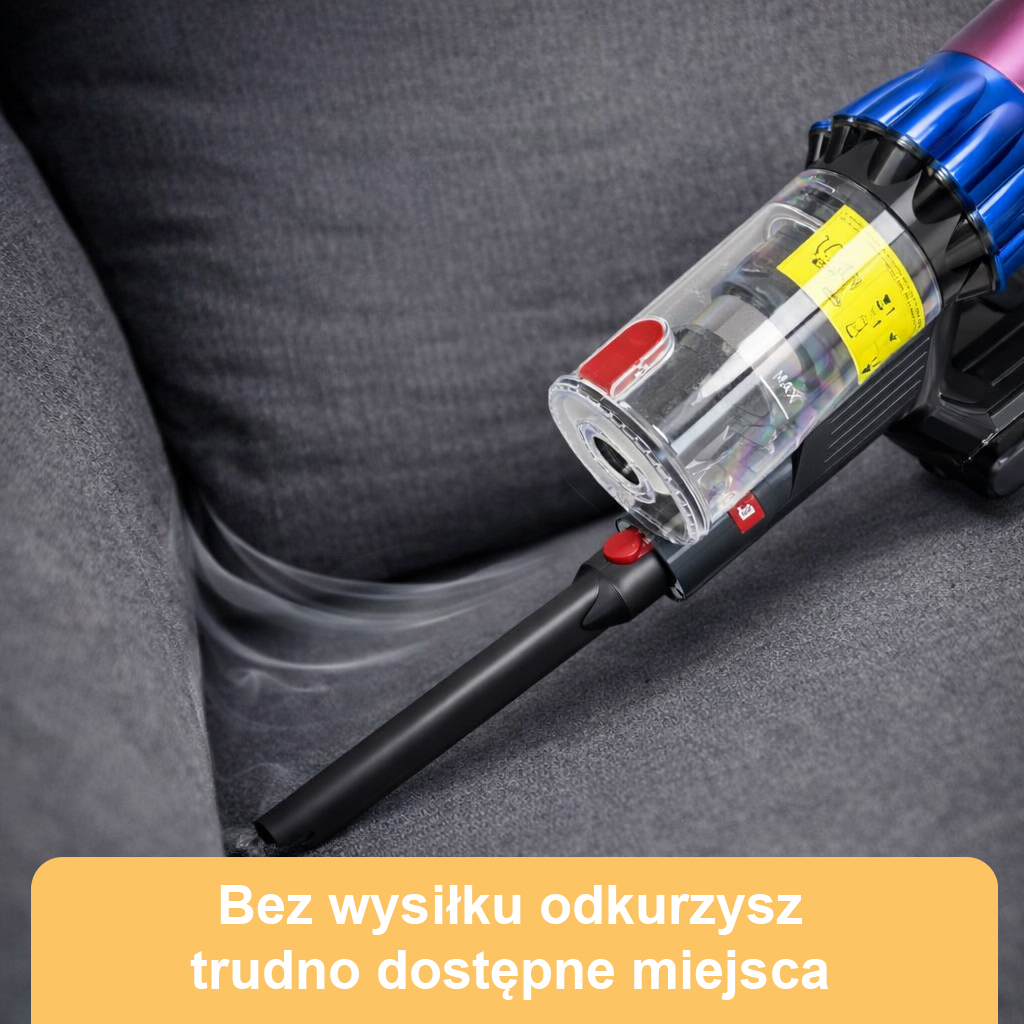 odkurzacz bezprzewodowy BERGMANN PUX 728 650 W, odkurzacz pionowy