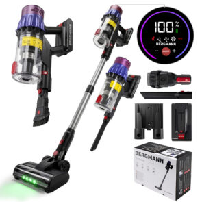 Zdjęcie produktu: Odkurzacz bezprzewodowy pionowy BERGMANN PUX 728 650W