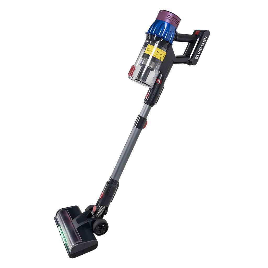 odkurzacz bezprzewodowy BERGMANN PUX 728 650 W, odkurzacz pionowy