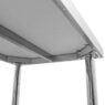 Stół gastronomiczny ze stali nierdzewnej centralny z półką Mega-M X STANDARD 150x60x85 cm