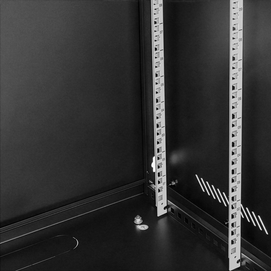 Szafa Rack 19 12U serwerowa na elektronikę NETBERG BASIC wisząca 59.7x40x60cm