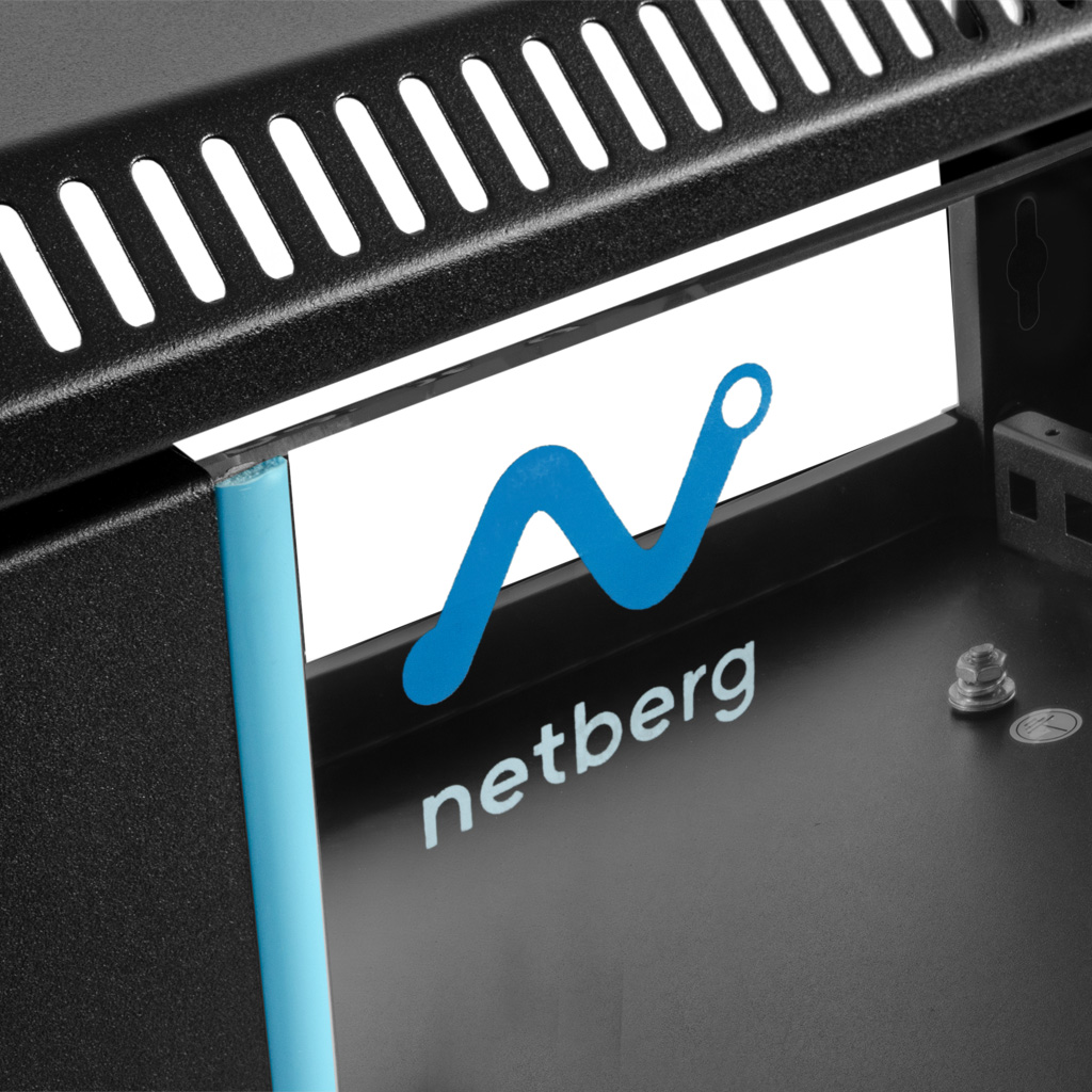 Szafa Rack 19 6U serwerowa na elektronikę NETBERG BASIC wisząca 60x40x33cm