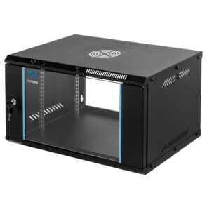Zdjęcie produktu: Szafa Rack 19" 6U serwerowa na elektronikę NETBERG BASIC wisząca 60x40x33 cm czarna